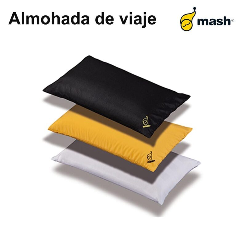 Comprar almohada viscoelástica Mash Viaje. El complemento ideal para tus trayectos.